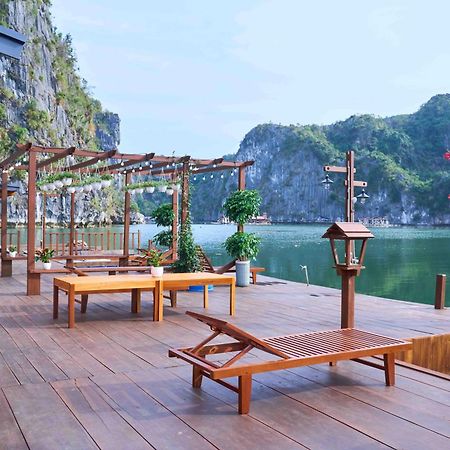 Lan Ha Floating Homestay Dong Khe Sau Exteriör bild