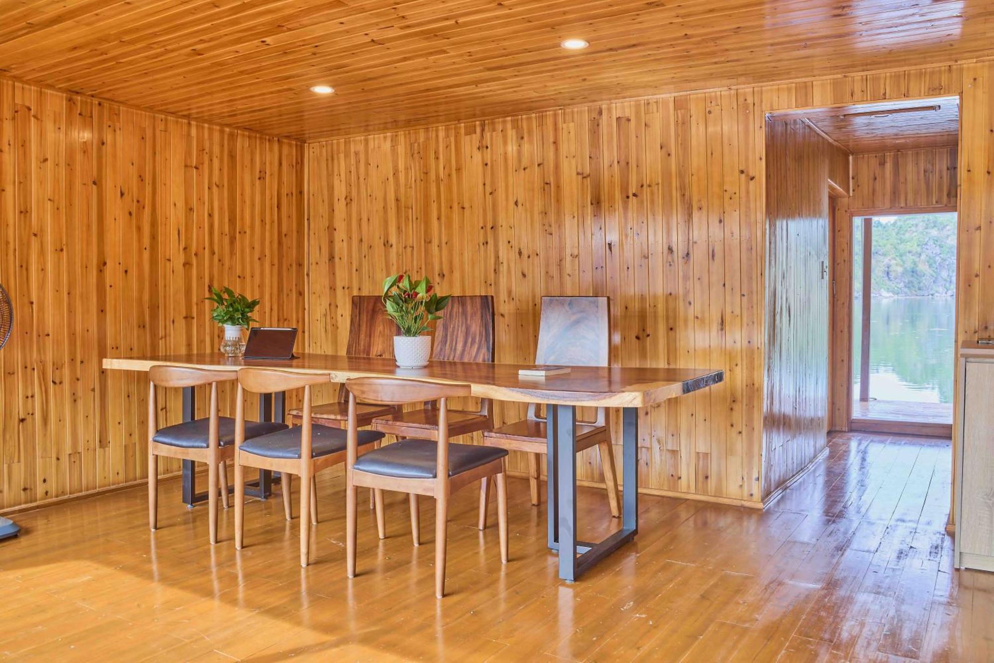 Lan Ha Floating Homestay Dong Khe Sau Exteriör bild
