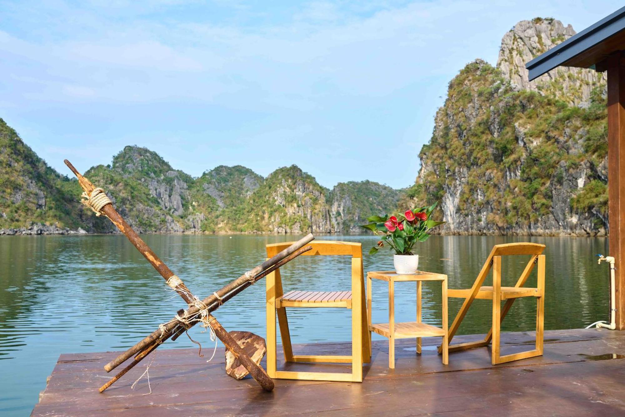 Lan Ha Floating Homestay Dong Khe Sau Exteriör bild