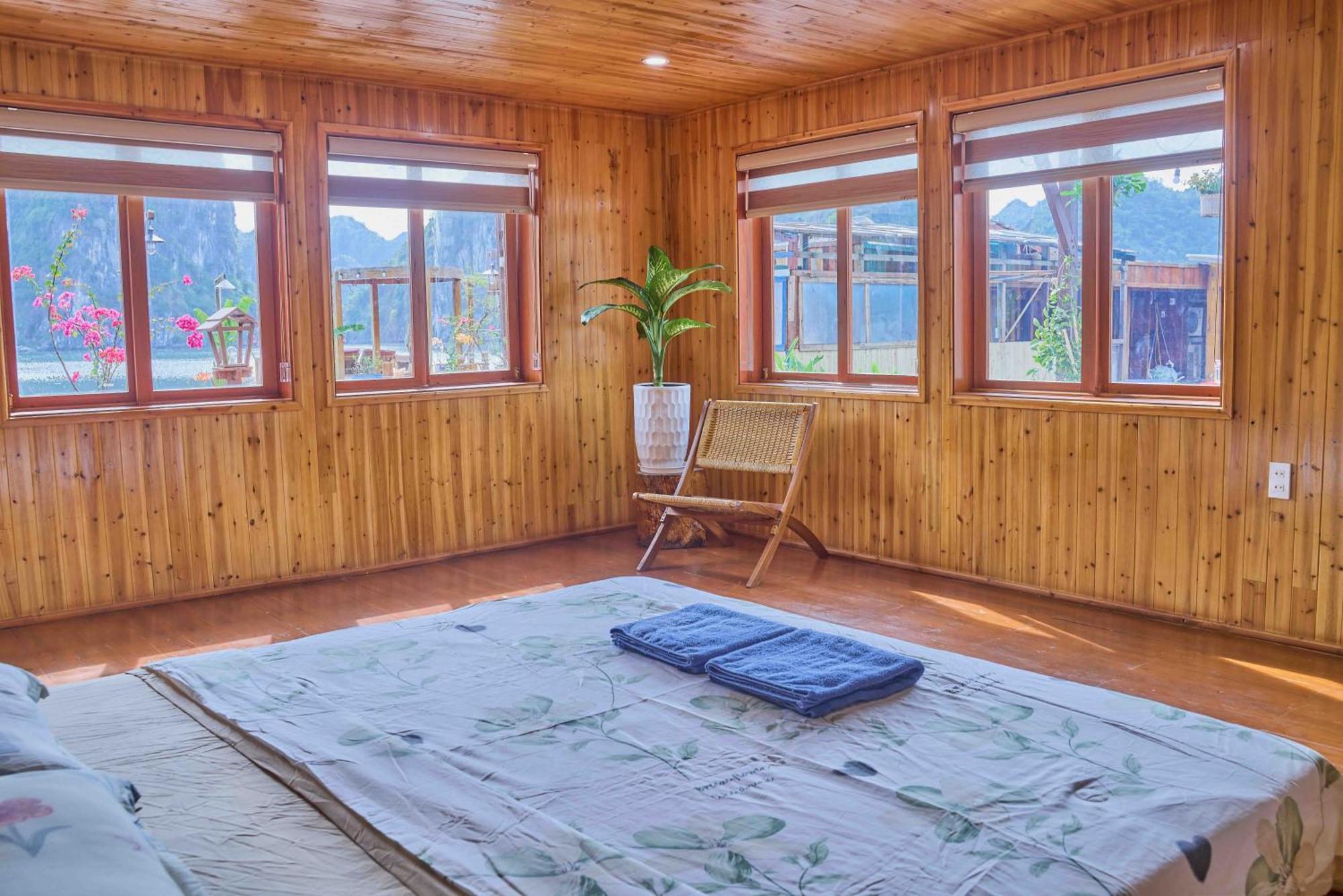 Lan Ha Floating Homestay Dong Khe Sau Exteriör bild